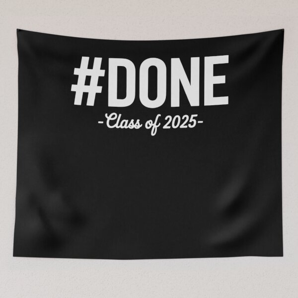 Item preview, #DONE Class Of 2025 Graduate Funny 2025 Graduation Seniors designed and sold by TrinaEspinoza.