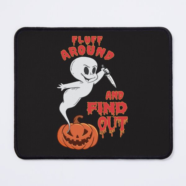 Item preview, FLuFf ArOuNd and FiNd Out, Halloween T-Shirt for Kids and Adults designed and sold by RJRDesignStore1.