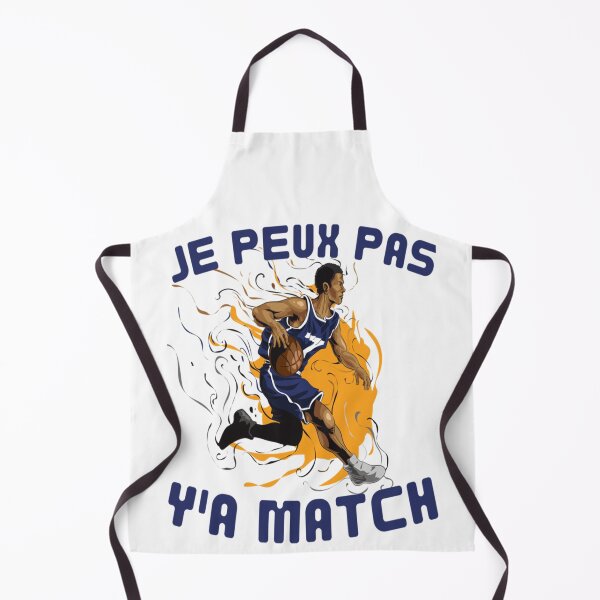 Aperçu de l'œuvre Je ne peux pas, il y a une idée cadeau humoristique de match de basket-ball créée et vendue par RonaldMarte.