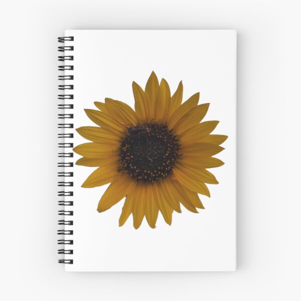Artikelvorschau, Sonnenblume mit einem Käfer entworfen und verkauft von Joysfuntime.
