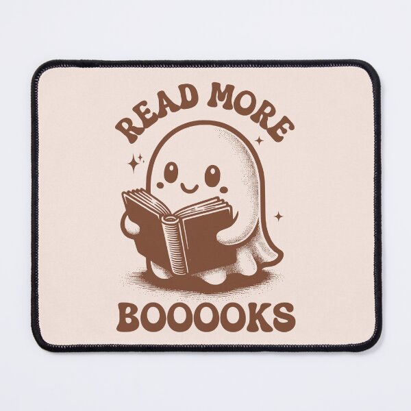 Item preview, Read More Booooks Cute Reading Ghost Book Lover designed and sold by KLArtzStore.