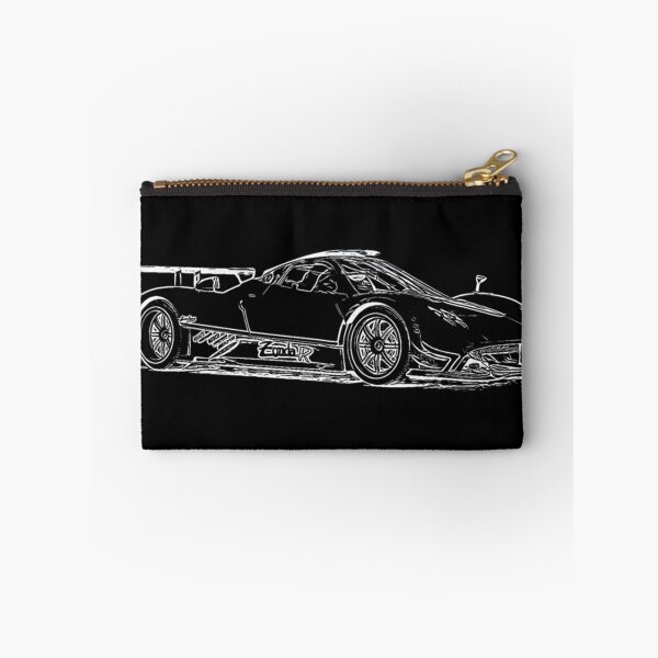 Artikelvorschau, Pagani Zonda R Supercar Racing Drahtgitter Weiß entworfen und verkauft von Art-polar.