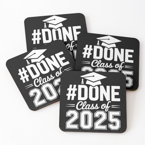 Item preview, #DONE Class of 2025 Graduation for Her Him Grad Seniors 2025 designed and sold by TyraYoung.