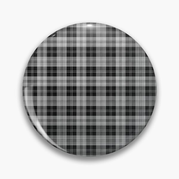 Item preview, Erskine Black and White Clan Tartan – Scottish Plaid Pattern for Proud Scots designed and sold by The Tartan Forge.