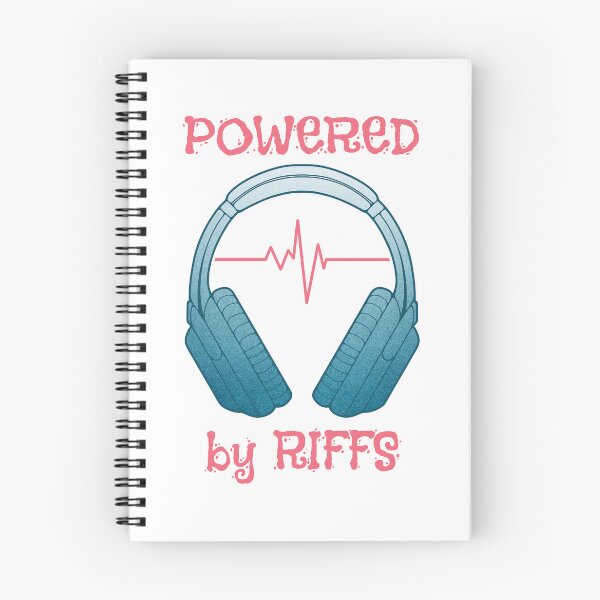 Item preview, Headphones | Powered By Riffs designed and sold by ObsidianDaz.