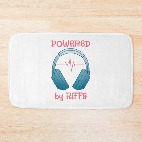 Item preview, Headphones | Powered By Riffs designed and sold by ObsidianDaz.