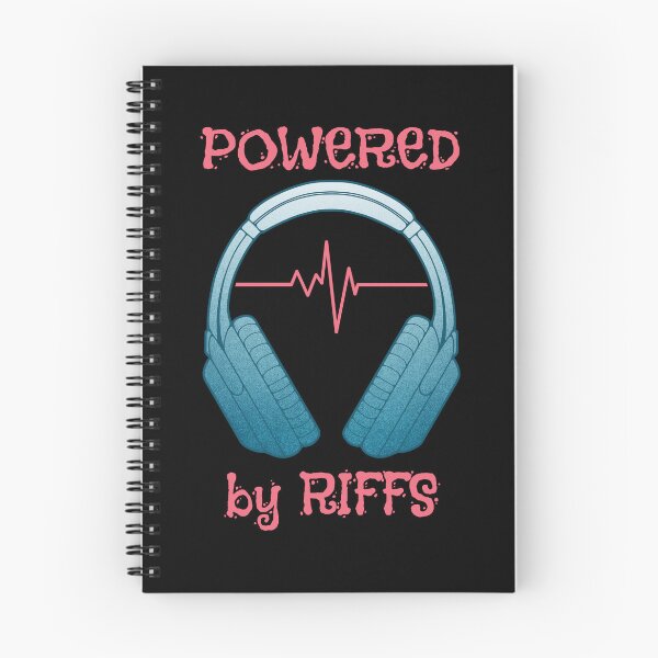 Item preview, Headphones | Powered By Riffs designed and sold by ObsidianDaz.