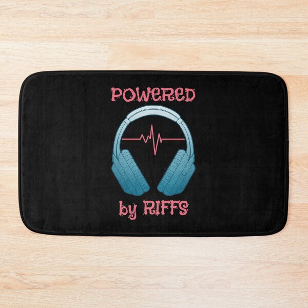 Item preview, Headphones | Powered By Riffs designed and sold by ObsidianDaz.