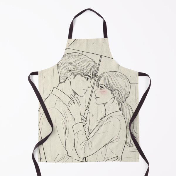 Item preview, K-drama line-art couple classic tshirt designed and sold by anandsiva2703.