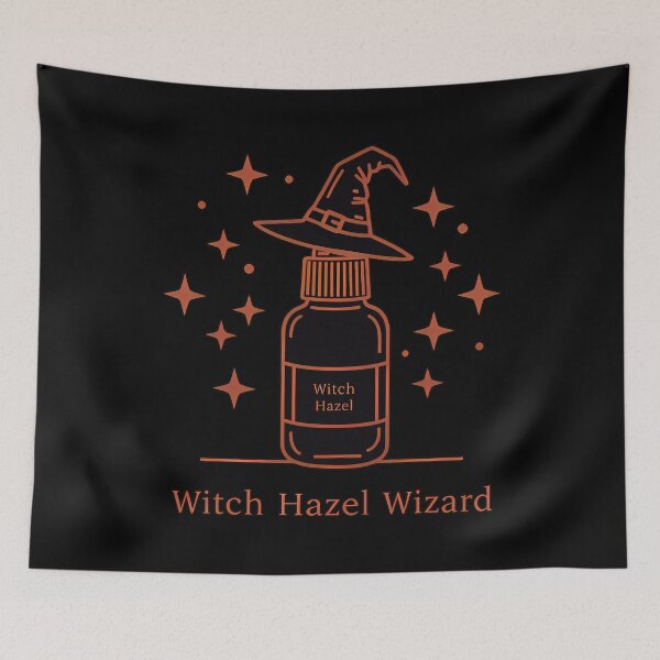 Item preview, Witch Hazel Wizard – Halloween Skincare Esthetician Design (1) designed and sold by InkoraLab.