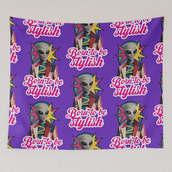 Item preview, Born to be stylish, retro alien designed and sold by Mauswohn.