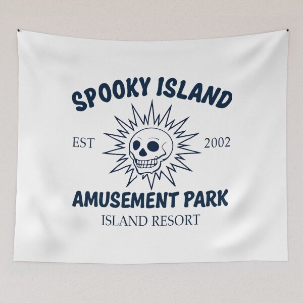 Item preview, Halloween Halloween 90S Spooky Retro Island Summerween Skull designed and sold by DemiFashionA.