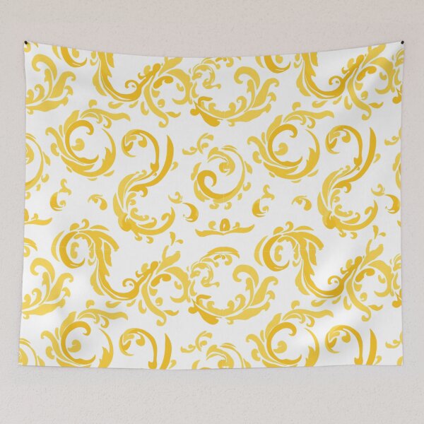 Item preview, Dark, Light, and Lemon Yellow Swirls designed and sold by burbankdesigns.