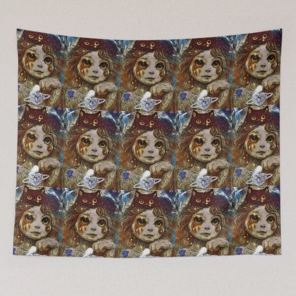 Item preview, Spectral cat designed and sold by Ecosetereos.