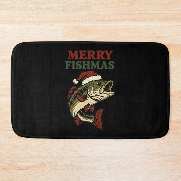 Item preview, "Merry Fishmas" Funny Fishing Christmas Pun designed and sold by thiennl8.