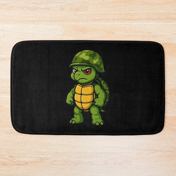 Item preview, Funny Angry Army Turtle Soldier designed and sold by thiennl8.