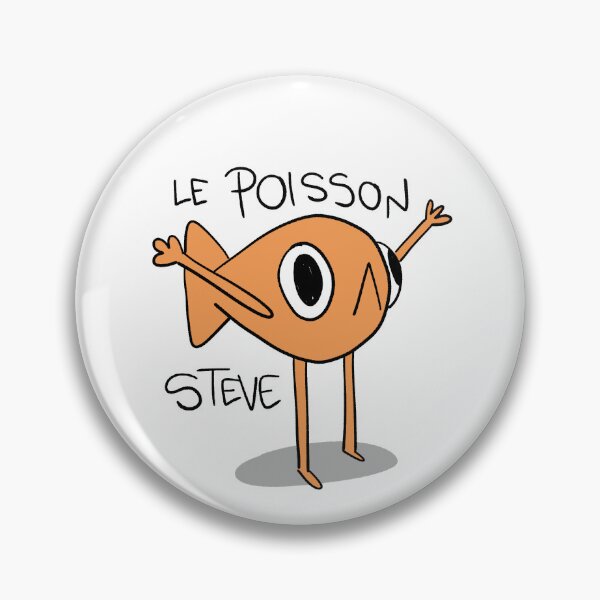 Item preview, Le Poisson Steve designed and sold by Paws & Prints.