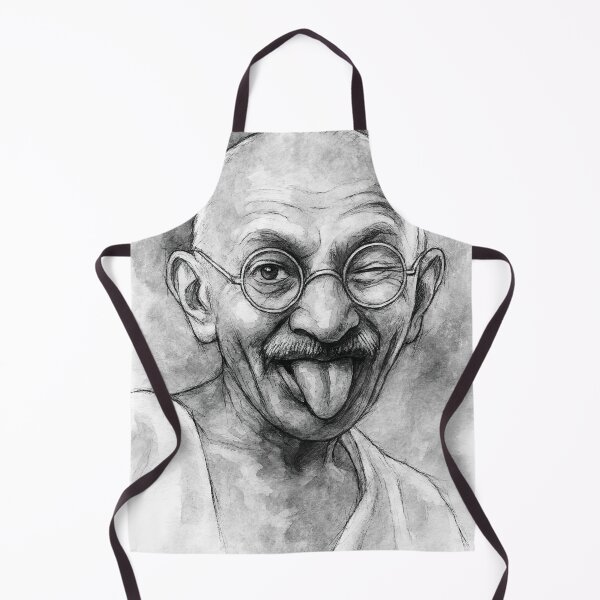 Item preview, Portrait of Gandhi – "Gandhi-nity" designed and sold by PetitPozzi.