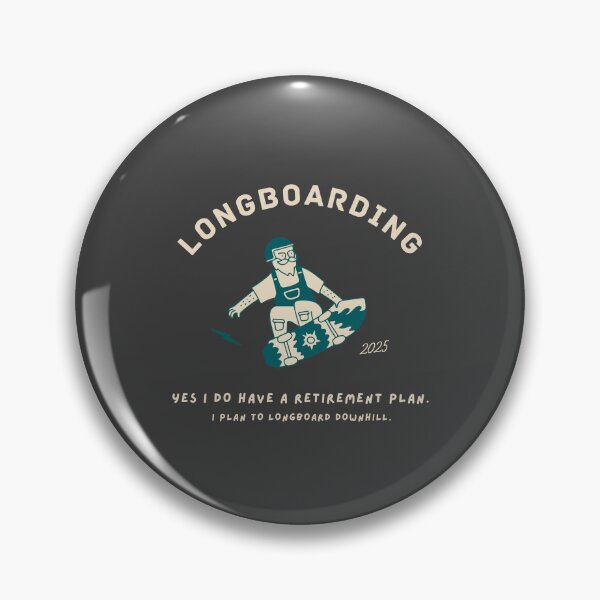 Item preview, Longboarding Retirement Plan designed and sold by Orange Tropics.