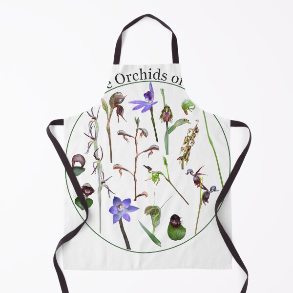Item preview, NSW Native Orchids – Botanical Wildflower T-Shirt (Set of 14 Australian Orchids) designed and sold by ausnative.
