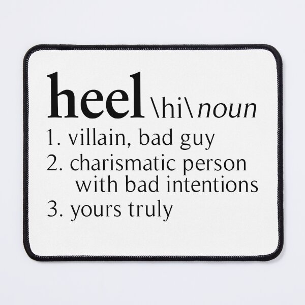 Item preview, Hell Definition Villain Charismatic Bad Intentions Quote designed and sold by OgeidAial479.