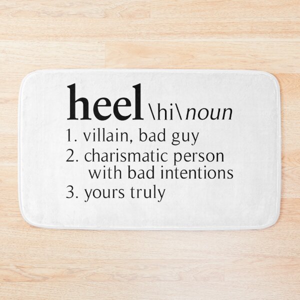Item preview, Hell Definition Villain Charismatic Bad Intentions Quote designed and sold by OgeidAial479.