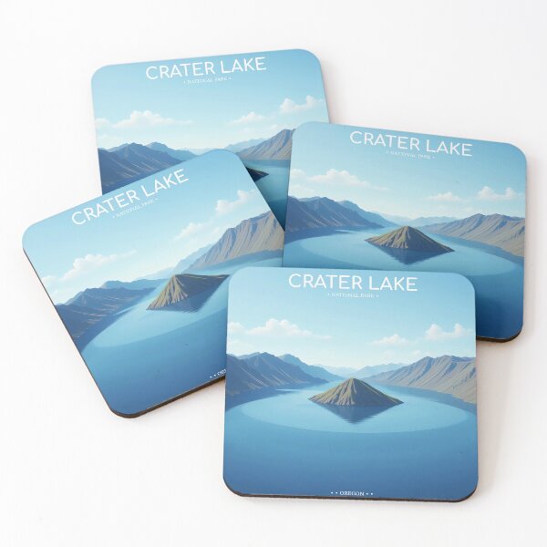 Item preview, Crater Lake Oregon National Park Landscape Art designed and sold by wildexperience.