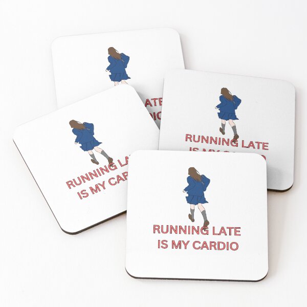 Item preview, Running Late is My Cardio designed and sold by Hirasol's Digital Arts.