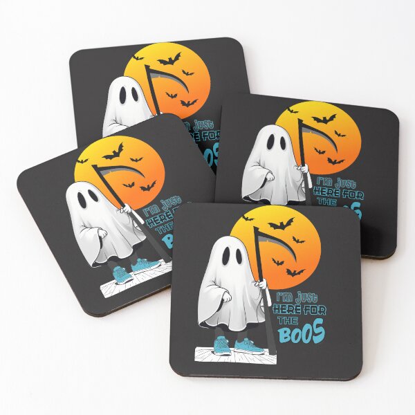 Item preview, I'm Just Here For The Boos, Halloween T-shirt for Kids and Adults designed and sold by RJRDesignStore1.