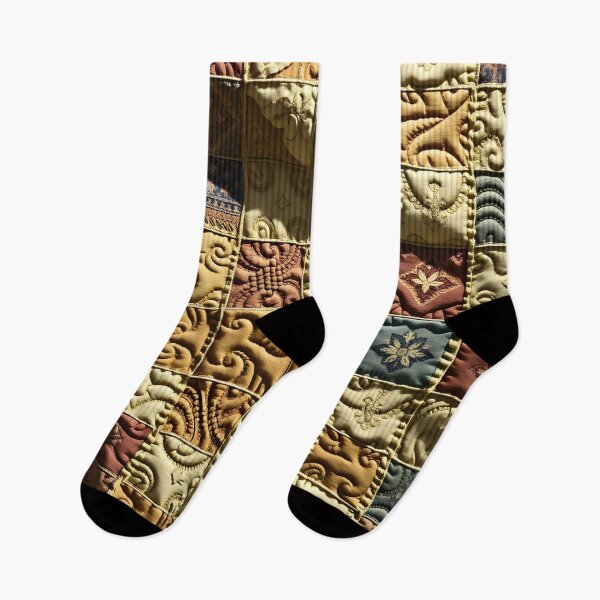 Artikelvorschau, Bunte Quiltmuster - Quilting-Liebhaber - Lustige Quilterin entworfen und verkauft von Wiss2Arts.