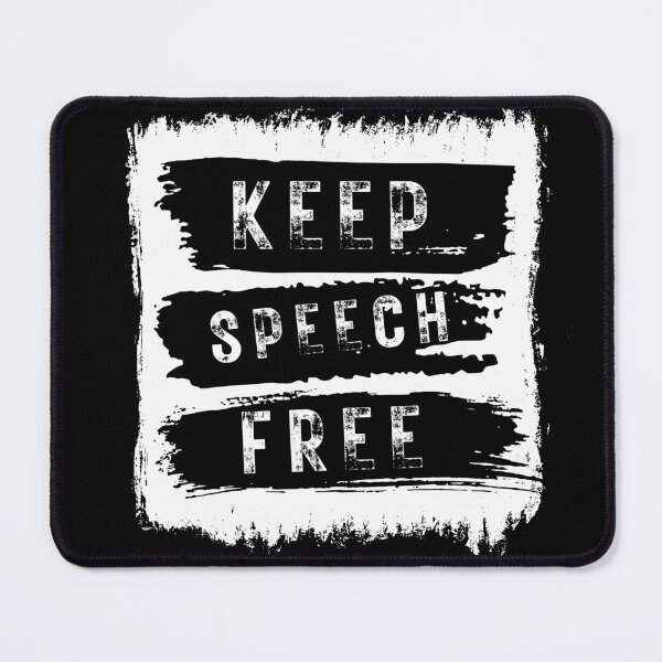Item preview, Keep Speech Free Freedom of Opinion USA Worldwide Humanity designed and sold by SZPdezigns.