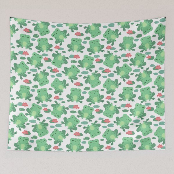 Item preview, Cute green frogs designed and sold by DarianaArt.