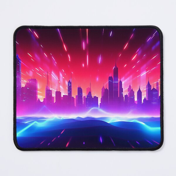 Item preview, Sci-Fi Fantasy Futuristic Techno Cyberpunk City Art designed and sold by DEC02.