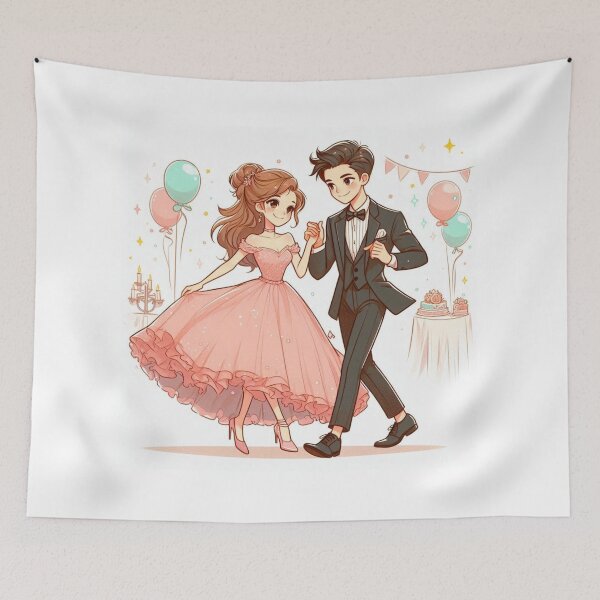 Item preview, Cute Dancing Couple  designed and sold by Mywaymylife.