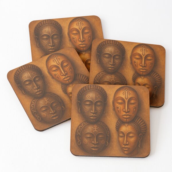 Item preview, African Tribal Masks | Earth and Gold designed and sold by Le Pédagogue.