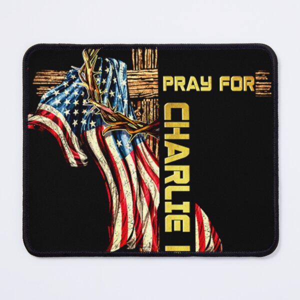 Item preview, Pray For Charlie Kirk Cross American designed and sold by MargareteOH.