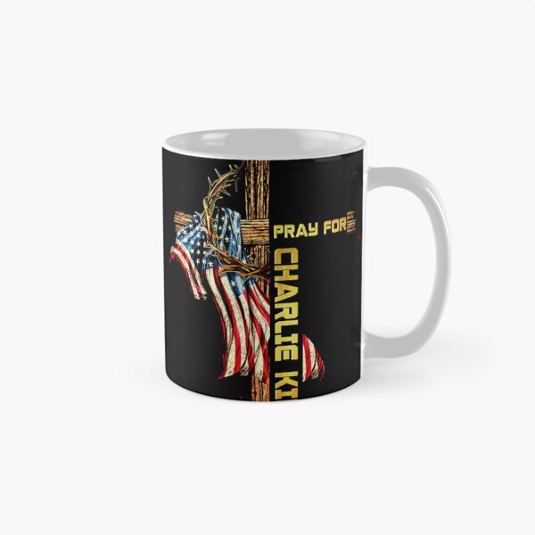 Item preview, Pray For Charlie Kirk Cross American designed and sold by MargareteOH.