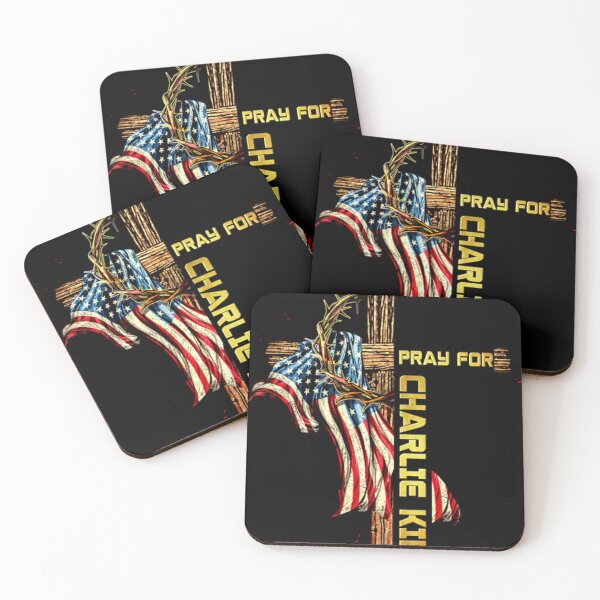 Item preview, Pray For Charlie Kirk Cross American designed and sold by MargareteOH.