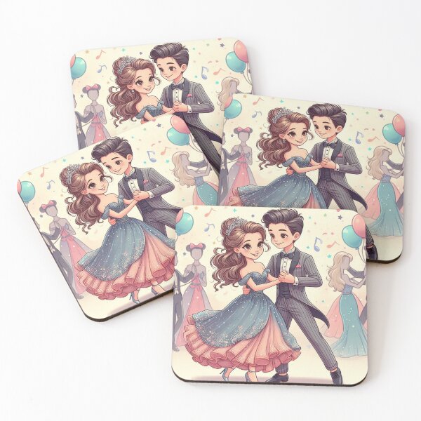 Item preview, Cute Dancing Couple designed and sold by Mywaymylife.