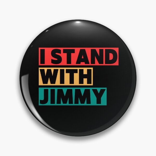 Item preview, I Stand with Jimmy K Freedom of Speech TV Censorship  designed and sold by SZPdezigns.