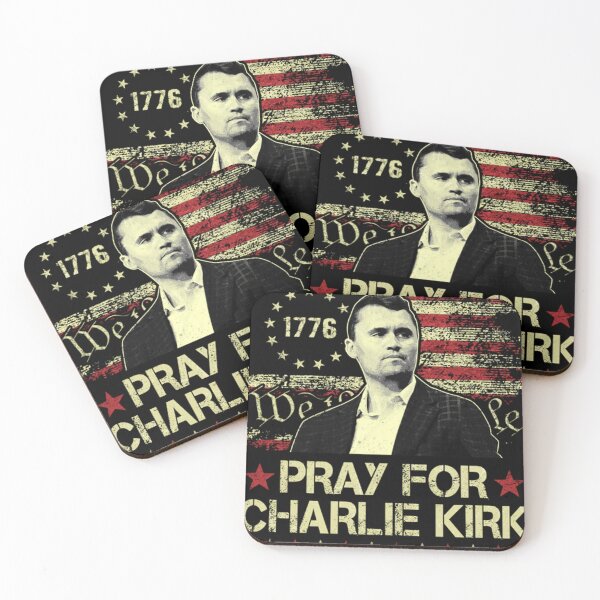 Item preview, Pray for Charlie Kirk usa flag vintage 2025 designed and sold by MargareteOH.