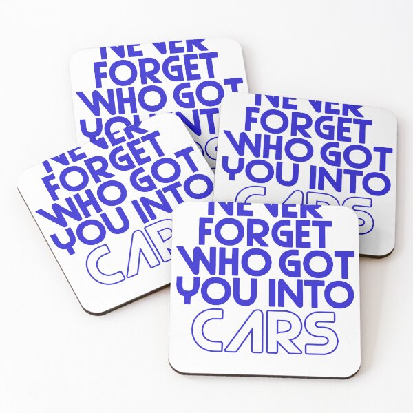 Item preview, Funny Car Quote Never Forget Who Got You Into Cars designed and sold by OgeidAial479.