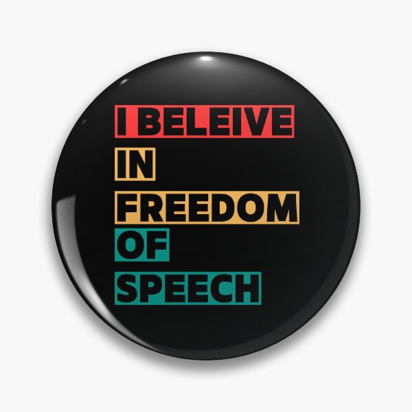 Item preview, I Believe in Freedom of Speech No Censorship  designed and sold by SZPdezigns.