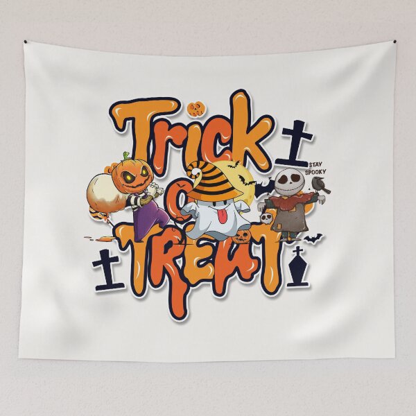 Item preview, trick or treat designed and sold by TshirtsmileTH.