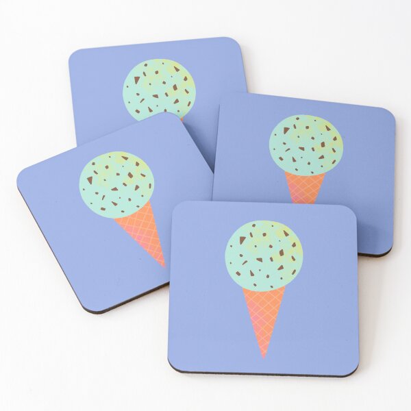Item preview, Delicious Creamy Mint Chocolate Ice Cream designed and sold by Yulia Saraswati.