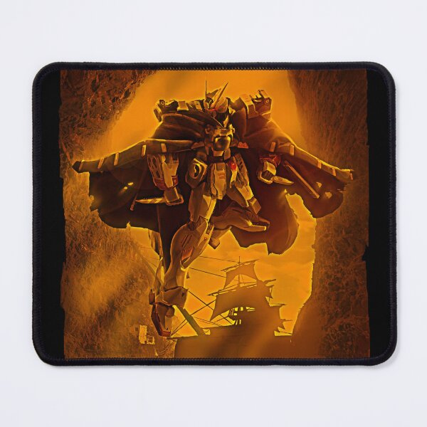 Item preview, CROSS BONE GUNDAM X gold gundam illustration designed and sold by sabartgunpla.