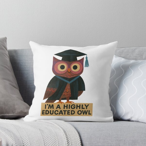 Item preview, Sword in the Stone Inspired Graduation Shirt – Highly Educated Owl designed and sold by Zippitydodads.