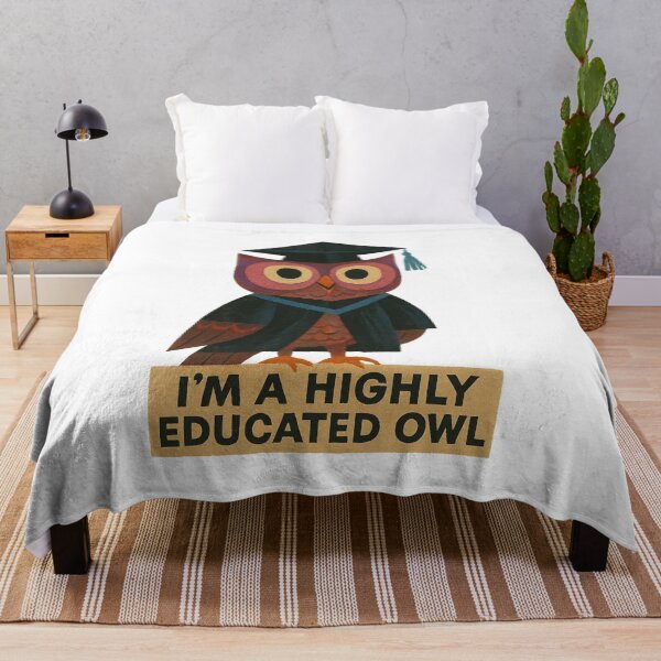 Item preview, Sword in the Stone Inspired Graduation Shirt – Highly Educated Owl designed and sold by Zippitydodads.