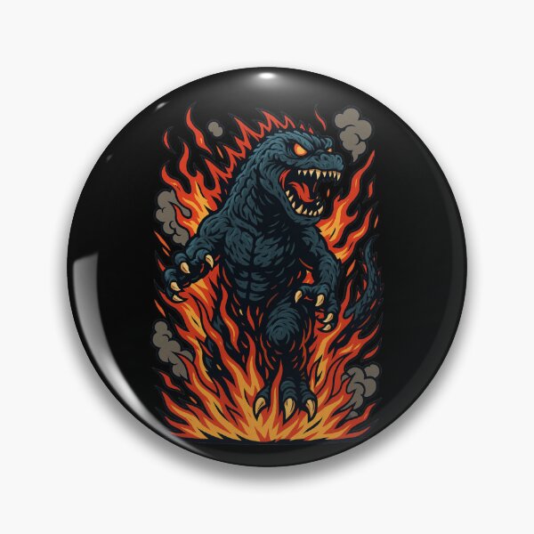 Item preview, Fire Godzilla Flaming Monster designed and sold by thiennl8.