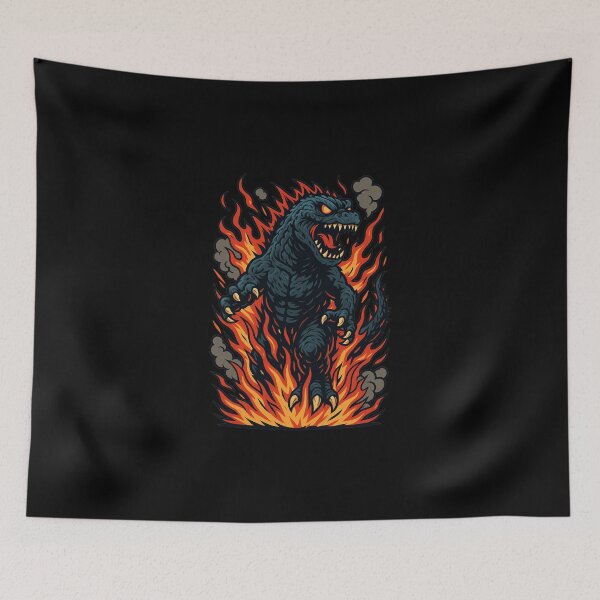 Item preview, Fire Godzilla Flaming Monster designed and sold by thiennl8.